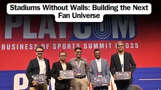 PlayCom 2025 Sportstar x KPMG India - PANEL: Stadiums Without Walls: Building the Next Fan Universe