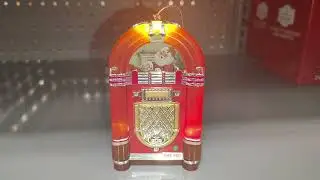 Mr. Christmas Musical Mini Jukebox Ornament Lights Jingle Bell Rock