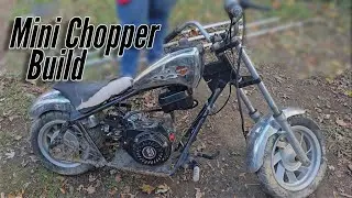 MINI CHOPPER BUILD PART 1!!