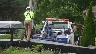 Unauthorized bridge removed from lake after weeks of controversy