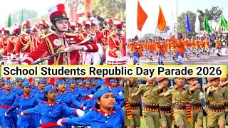 Lucknow Republic Day Parade 2026 | Students Of Different Schools | 77th Republic Day Parade 2026