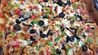 Homemade Pizza recipe 🍕چۆنیەتی دروستکردنی پیتزا