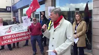 Richard Leonard - Aviemore - No to RBS branch closures!