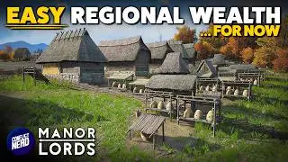 Using Trading Posts & Wax to Earn Easy Regional Wealth &mdash; Manor Lords (#13)
