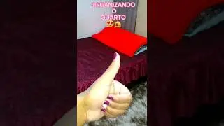 ORGANIZANDO QUARTO 😍🏠 #shorts #donadecasa #faxina #vidadecasada #viral