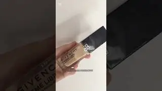 Givenchy Prisme Libre Glow Foundation 🖤  #givenchy #prismelibre #foundation #makeup