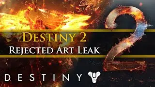Destiny - Leaked: Destiny 2's rejected trailer art stills! New Supers? New Story?