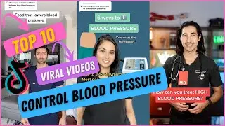Top 10 Viral High Blood Pressure Control Hacks On Tiktok | Hypertension Treatment At Home Fast