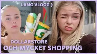 VLOGG - shopping på dollarstore och mycket annat