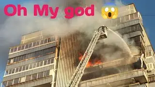 Mumbai fire brigade in action on fire call | high-rise building Fire | Great work| Salute