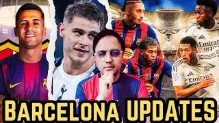 Barcelona vs Real Madrid – Spanish Super Cup Final Preview | Cancelo Update & Van de Ven 