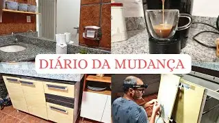 DIÁRIO DA MUDANÇA, RECUPERAMOS O ARMÁRIO, GASTANDO POUCO