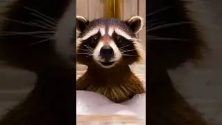 RACCOON Gets STUCK in Bubble Bath! 😂