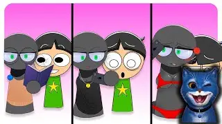 Sprunki OC ALL Phases Incredibox Compilation COMPLETE | Blue Cat Reacts