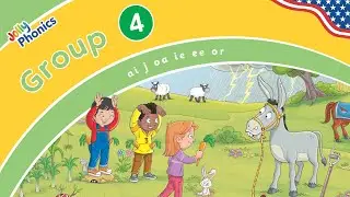 Jolly Phonics Songs &ndash; Group 4 Letter Sounds (ai, j, oa, ie, ee, or) - American English