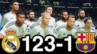 FC 25 -MESSI RONALDO NEYMAR & MBAPPE | ALL STARS |  AL NASSR 100-0 MANCHESTER UNITED