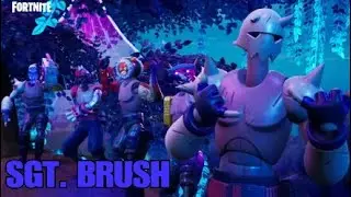 Fortnite C3 S3: SNAP SGT. BRUSH GOLD CROWN DUB! (Full Game)