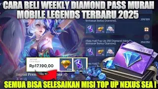 WEEKLY DIAMOND PASS 17K!! BISA SELESAIKAN 55TIKET GRATIS 11.11 NEXUS SEA LAYLA LEGEND MOBILE LEGENDS