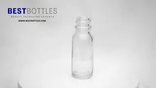 Clear Glass Boston Round, Capacity: 15ml | Best Bottles