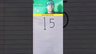 15 = Indian🇮🇳 flag drawing easy #shorts #flagdrawing