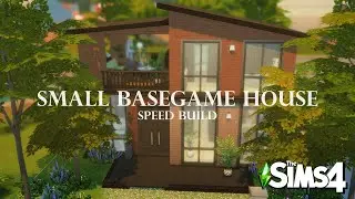 SMALL BASEGAME HOUSE NO CC | SPEED BUILD | SIMS 4 #thesims4 #simsbuild #ts4