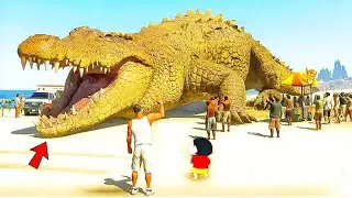Frankline SPOTS Big Crocodile in GTA 5