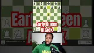 Ранняя атака ферзя #chess #chesscom #chesstips #chesstricks