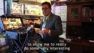 Dr. Richard Boulanger testing AIRA SBX-1 and Modular Synth