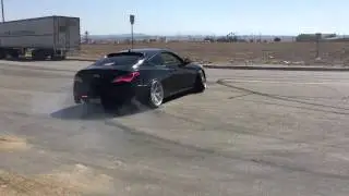 Genesis coupe drifting