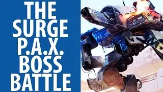 The Surge | P.A.X. boss battle gameplay