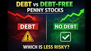Penny Stocks 🟢 High Debt vs Low Debt Reality 🟢 Debt-Free Penny stocks : Are They Really Safer?🟢