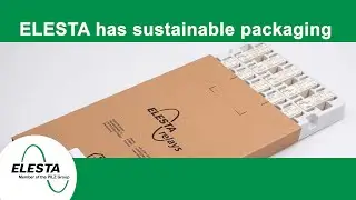 ELESTA has sustainable packaging