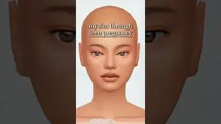 my sim through TEEN PREGNANCY!😳 cr: @LybraOfficial  #sims4 #thesims4 #sims #shorts