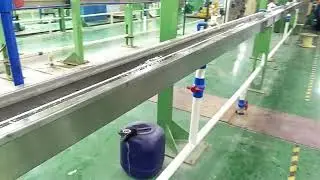 Cable extrusion production process
