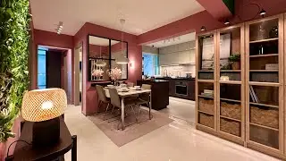 🇸🇬 *RESORT VIBES* HDB 4-Room Showflat 2024 (My Nice Home Gallery)