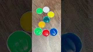 Colour coin | Colour mixing | Satisfying | #art #shorts #short #trending #viralshorts #diy