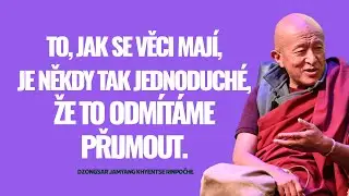 Kdo je Guru Rinpočhe a narodil se opravdu z lotosu?  (1 .část) -  Dzongsar Jamyang Khyentse Rinpočhe