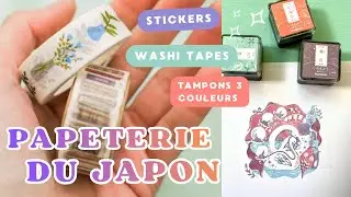 Papeterie Japonaise: mes favoris ✨ Masking Tapes, Tampons & Stickers