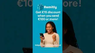 Remitly Money Transfer Bonus 💸 Send &euro;100 and Get &euro;15 Off
