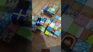 Building challenge but magnetic blocks?? #minecraft #magnetic #toys #build #challenge #lego #cool