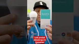 BARDI Smart LIGHT BULB RGBWW 12W Wifi Wireless IoT - Home Automation (Lampu Tidur Kekinian)