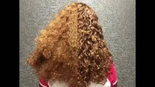 Before & After Deva Cut & Steam Hydration By James Bailey CurlEnvySalon  Natural Hair Natural Curls