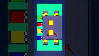 Who will Reach the Finish First? 🟦🟥🟩🟨 #games #gamesimulation  #race #gameplay #satisfyingvideo