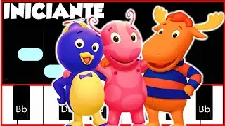 THE BACKYARDIGANS THEME SONG-PIANO TUTORIAL INICIANTE