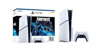 Nuevo!!  Ps5 Slim Fortnite Estrella Cobalto Bundle