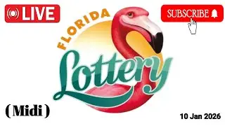 Tiraj Florida En Direct Midi 10 Jan 2026 #Lotteryflorida #resultat #FloridaMidi #boulcho
