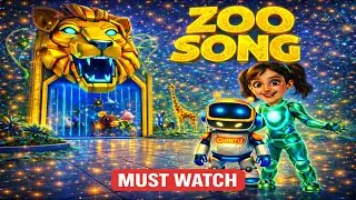 Zoo Song for Kids 🦓🐒 | Fun Animal Songs & Sounds | Kids Learning Video