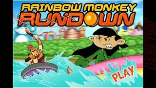 Codename: Kids Next Door - Rainbow Monkey Rundown Flash Game (No Commentary)