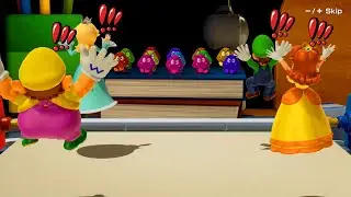 Mario Party Superstar : Luigi vs Wario vs Rosalina vs Daisy