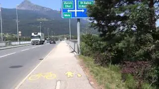 Walk along Switzerland/Liechtenstein border